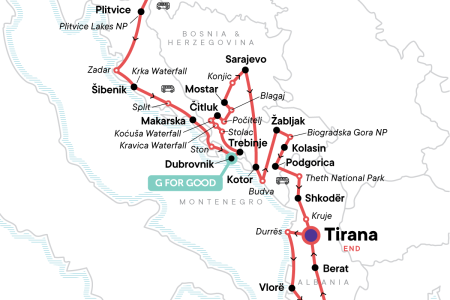 Classic Balkans: Croatia to Albania